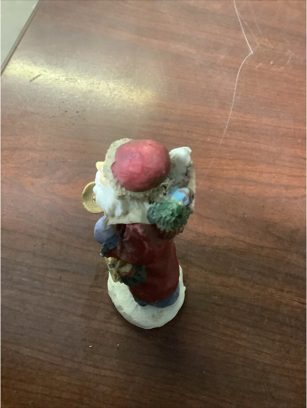 Old World Santa figurine Christmas Decor , Collectible Santa